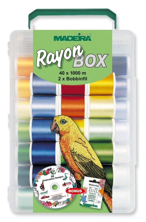 CAJA SOFTBOX RAYÓN Nº 40 - 1.000M 42 BOBINAS